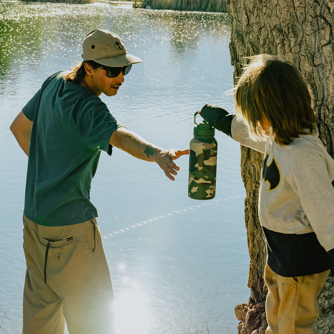 Hydro X Bottle 32oz - Jungle Camo