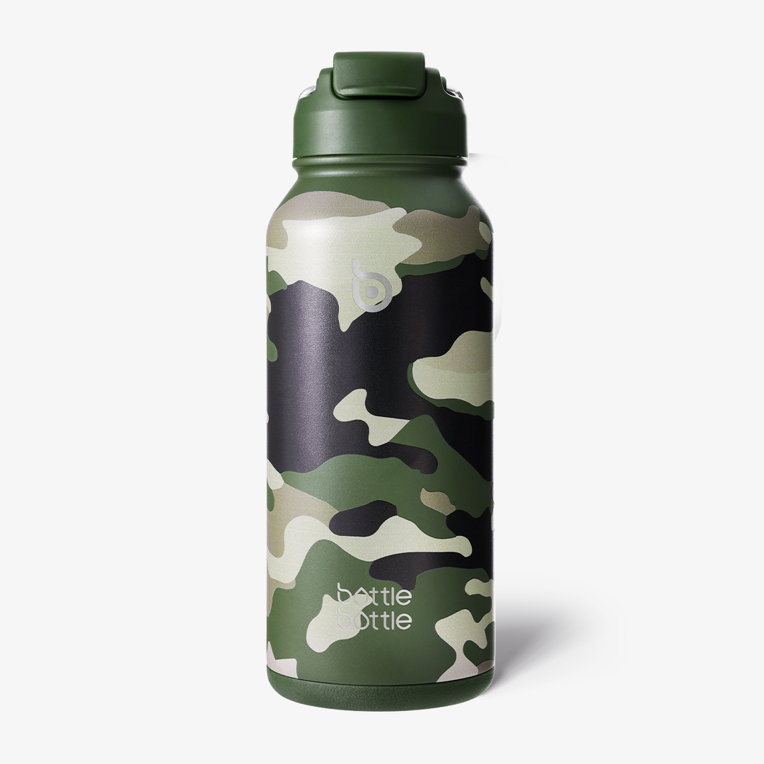 Hydro X Bottle 32oz - Jungle Camo